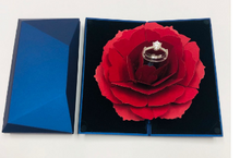 Load image into Gallery viewer, Rotating Tanabata Valentine's Knot Proposal Ring Box Gift Packaging Box