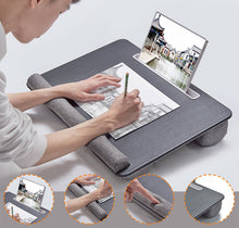 Load image into Gallery viewer, Mumujia Leather Lazy Laptop Desk Bed