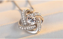 Load image into Gallery viewer, Sterling Silver Four-Leaf Clover Necklace