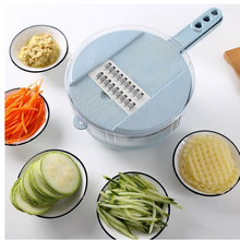 Load image into Gallery viewer, 8 In 1 Mandoline Slicer Vegetable Slicer Potato Peeler Carrot Onion Grater With Strainer Vegetable Cutter Kitchen Accessories