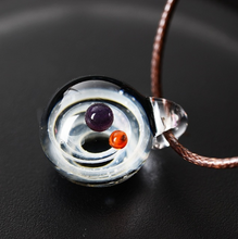 Load image into Gallery viewer, Cosmic Nebula Pendant Necklace