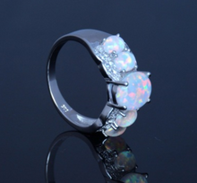 Load image into Gallery viewer, Five oval diamonds Opel ring