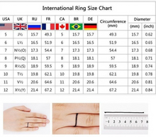 Load image into Gallery viewer, Five oval diamonds Opel ring