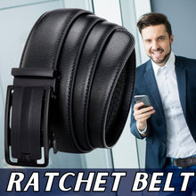 Load image into Gallery viewer, Microfiber Leather Mens Ratchet Belt Belts For Men Adjustable Automatic Buckle