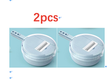 Load image into Gallery viewer, 8 In 1 Mandoline Slicer Vegetable Slicer Potato Peeler Carrot Onion Grater With Strainer Vegetable Cutter Kitchen Accessories