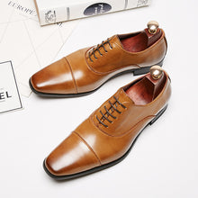 Load image into Gallery viewer, Business Leather Shoes Men's Three Leather Men's Single Shoes Casual