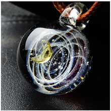 Load image into Gallery viewer, Cosmic Nebula Pendant Necklace