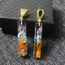 Load image into Gallery viewer, Gravel Seven Chakra Spirit Pendant