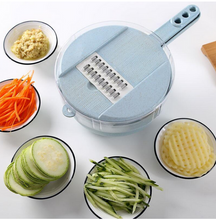 Load image into Gallery viewer, 8 In 1 Mandoline Slicer Vegetable Slicer Potato Peeler Carrot Onion Grater With Strainer Vegetable Cutter Kitchen Accessories