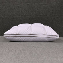 Load image into Gallery viewer, White Goose Down Cotton Single Household Sleep Aid Pillow