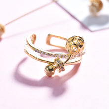 Load image into Gallery viewer, Diamond bow ring