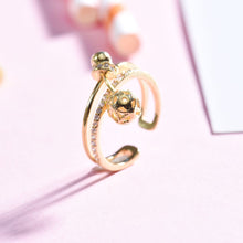 Load image into Gallery viewer, Diamond bow ring