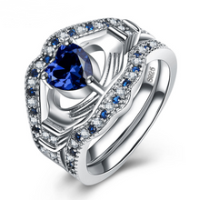 Load image into Gallery viewer, Love diamond ring exaggeration jewelry