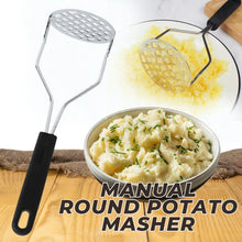 Load image into Gallery viewer, Potato Masher Stainless Steel Wire Masher, Potato Press Smasher Mashed Potatos