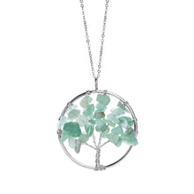 Load image into Gallery viewer, Hand Winding Tree Of Life Pendant Lucky Tree Jewelry