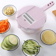 Load image into Gallery viewer, 8 In 1 Mandoline Slicer Vegetable Slicer Potato Peeler Carrot Onion Grater With Strainer Vegetable Cutter Kitchen Accessories