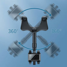 Load image into Gallery viewer, Universal 360 Degrees Rotatable Retractable Rearview Mirror Car Phone Holder Bracket US