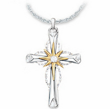 Load image into Gallery viewer, Octagonal Star Cross Alloy Pendant