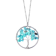 Load image into Gallery viewer, Hand Winding Tree Of Life Pendant Lucky Tree Jewelry