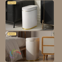 Load image into Gallery viewer, Smart Trash Can With Lid For Bedroom And Living Room Kitchen Storage Box Trash Can Induction Small Car Box Automatic Smart Dustbin Smart Trash Bin