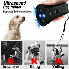 Load image into Gallery viewer, Ultrasonic Anti Dog Barking Trainer LED Light Gentle Chaser Petgentle Sonics