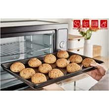 Load image into Gallery viewer, Cookie Sheets Non-stick Baking Sheet Set With Non-stick Jelly Roll Pan Rack Cookie Scoop Spatula