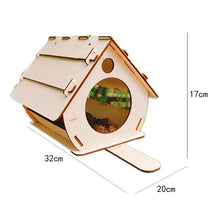 Load image into Gallery viewer, Hanging Wooden Bird Feeder DIY Assembly