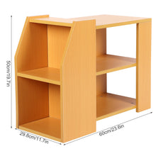 Load image into Gallery viewer, 3 Tier Modern Bookshelf Storage Rack Sofa Side Table For Living Room Home Office Furniture