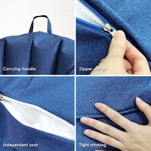 Load image into Gallery viewer, Bean Bag Chair Cover, Huge Bean Bag Chair For Adults And Kids No Filler, Leather Chair Cover For Living Room,Soft Washable Stuffed Animal Storage-Brown