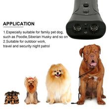 Load image into Gallery viewer, Ultrasonic Anti Dog Barking Trainer LED Light Gentle Chaser Petgentle Sonics