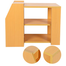 Load image into Gallery viewer, 3 Tier Modern Bookshelf Storage Rack Sofa Side Table For Living Room Home Office Furniture