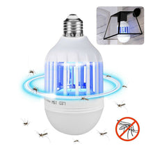 Load image into Gallery viewer, Bug Zapper Light Bulb Mosquito Lamp Fly Trap Killer Indoor Outdoor Insect E26 E27