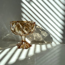 Load image into Gallery viewer, Ins Style Retro Amber Embossed Crystal Glass