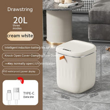 Load image into Gallery viewer, Smart Trash Can With Lid For Bedroom And Living Room Kitchen Storage Box Trash Can Induction Small Car Box Automatic Smart Dustbin Smart Trash Bin