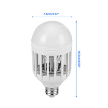 Load image into Gallery viewer, Bug Zapper Light Bulb Mosquito Lamp Fly Trap Killer Indoor Outdoor Insect E26 E27