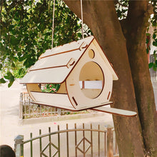 Load image into Gallery viewer, Hanging Wooden Bird Feeder DIY Assembly