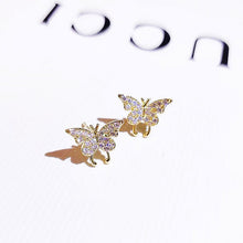 Load image into Gallery viewer, Butterfly Earrings Super Fairy Earrings No Piercings Earrings Trendy Korean Design Sense Internet Celebrity Ear Bone Stud Women
