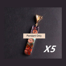 Load image into Gallery viewer, Gravel Seven Chakra Spirit Pendant