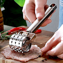 Load image into Gallery viewer, Stainless Steel Meat Tenderizer Roller Hammer Mallet For Steak Beef Chicken Tool Stainless Steel Meat Tenderizer Roller Hammer Mallet Steak Beef Chicken Tool Multifunctional Home Kitchen Cooking Acces