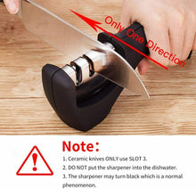 Load image into Gallery viewer, KNIFE SHARPENER Ceramic Tungsten Kitchen Knives Blade Sharpening System Tool USA