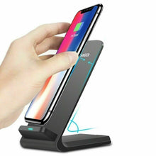Load image into Gallery viewer, Fast Qi Wireless Charging Stand Dock Charger For IPhone 8 X XS 11 12 13 Pro Max