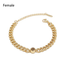 Load image into Gallery viewer, Titanium Steel Men And Women Personalized Photo Projection Custom Family Gathering Pet Couple Birthday Memory Bracele