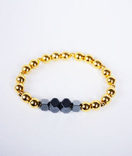 Load image into Gallery viewer, Square Head 925 Gold Bracelet