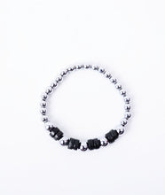 Load image into Gallery viewer, Black Blend 925 Silver Bracelet
