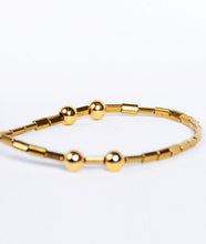 Load image into Gallery viewer, Tiny Gold Steel Bracelet "Posh Series"