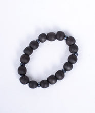 Load image into Gallery viewer, Matte Black Hematite Bracelet