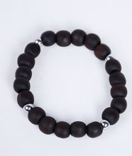 Load image into Gallery viewer, Stoned Matte Silver Touch Bracelet