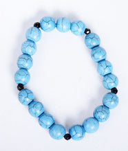 Load image into Gallery viewer, Stoned Rock Blue Feel Bracelet