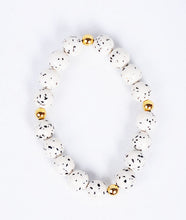 Load image into Gallery viewer, Stoned Rock Angel White Bracelet