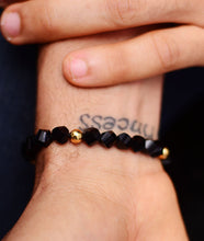 Load image into Gallery viewer, Twisted Stoned Gold Blend Bracelet